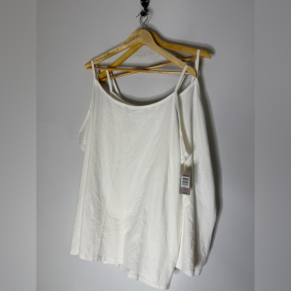 NWT Torrid White Camisole Tank Top‎ Size 6 Lot Of 2